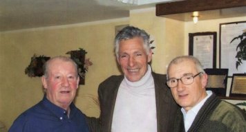 Augusto con Francesco Moser